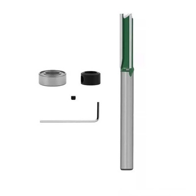 Milling Accessory Woodworking Projects Straight Router Bit Three-blade Design