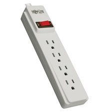 Tripp Lite Power Strip 120V 5-15R 4 Outlet 10' Cord 5-15P PS410 