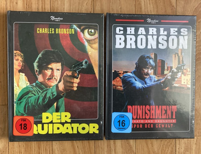 Der Liquidator / Punishment Blu Ray + DVD Mediabook NEU + OVP Charles Bronson