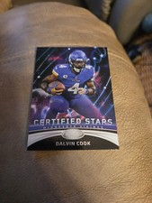 DALVIN COOK #CS-20 2023 PANINI CERTIFIED VIKINGS CERTIFIED STARS