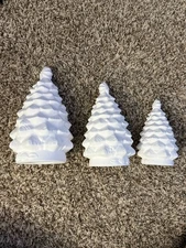Syhood 6 Pcs Design Your Own Ceramic Christmas Tree Blank DIY
