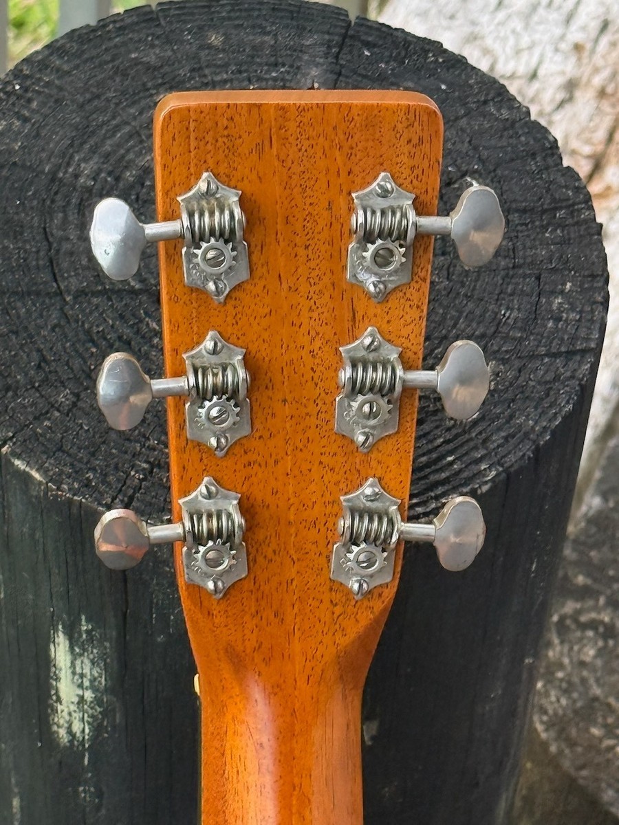 1940 Martin D-18 ultra rare factory Tortoise Headstock w/insane