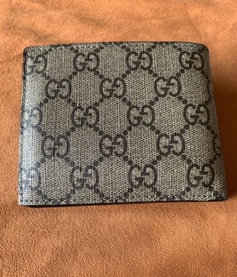 GUCCI Men's Wallet Bi-fold Authentic GG TIGER | eBay