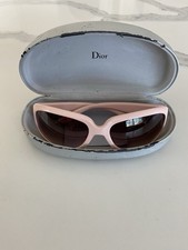 Dior Vintage Sunglasses Women Authentic Pink New With Box Never Worn