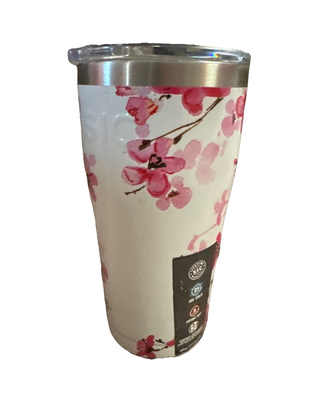 New Japanese Sakura Cherry Blossom 20 Oz Stainless Steel Ter