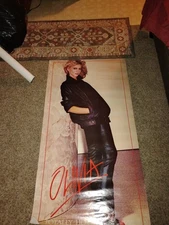 Olivia Newton John Vintage Promo Poster