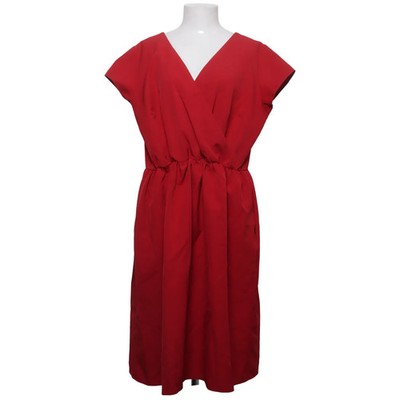 Kobiecanki Cacanki, Kleid, Größe: 50, Rot, Baumwolle/Polyester, Einfarbig #TTk