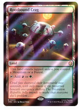 Rootbound Crag - Surge Foil Teenage Mutant Ninja Turtles MTG