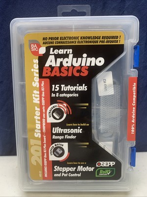 Arduino 201 Stepper Motor Starter Kit(Brand New) Sealed