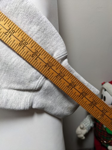 Vintage 80s Champion Reverse Weave Blank Sweatshirt Size Xxl Gray Made In USA - Picture 6 of 9