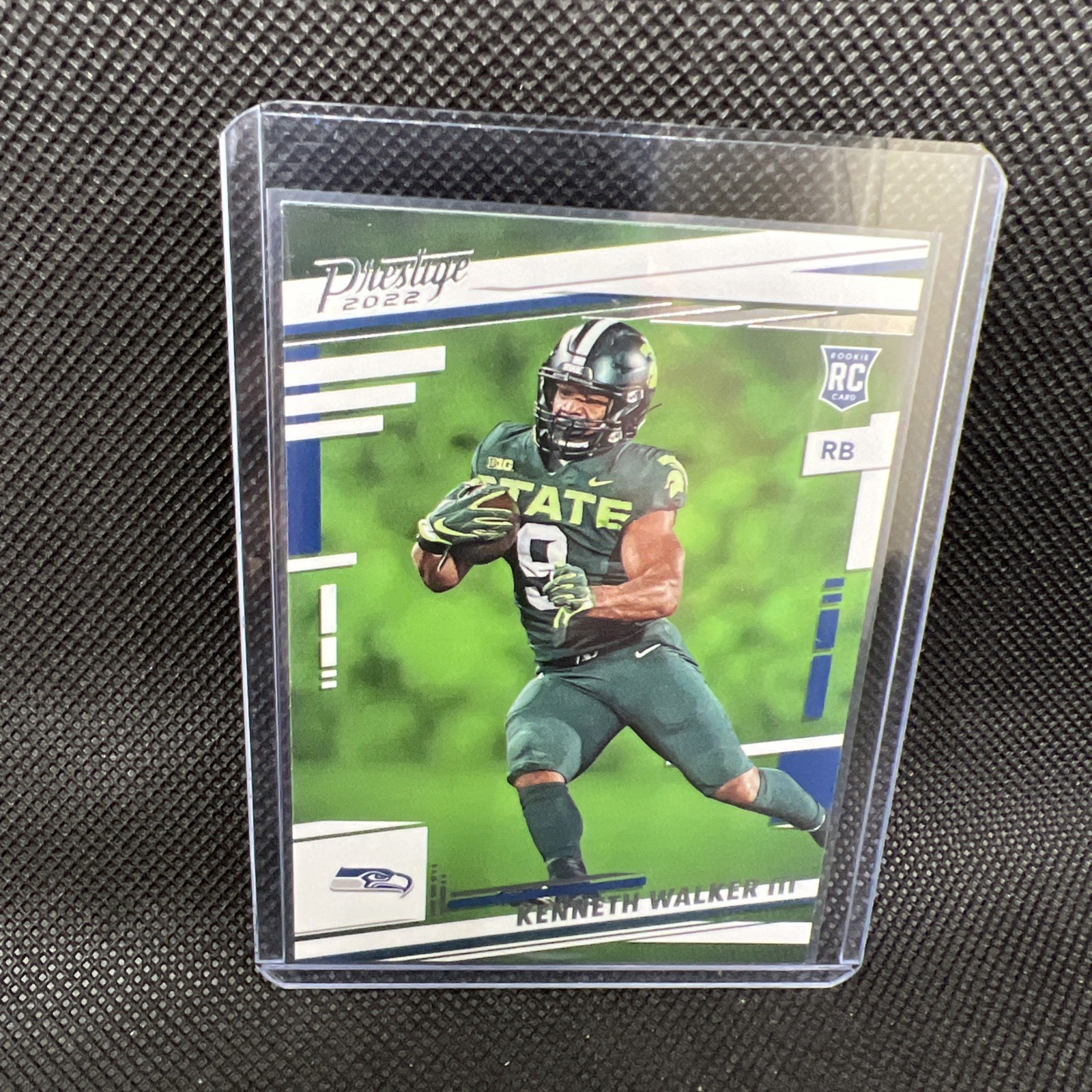 2022 Panini Prestige - Rookies Kenneth Walker III #314 Xtra Points Galaxy (RC)