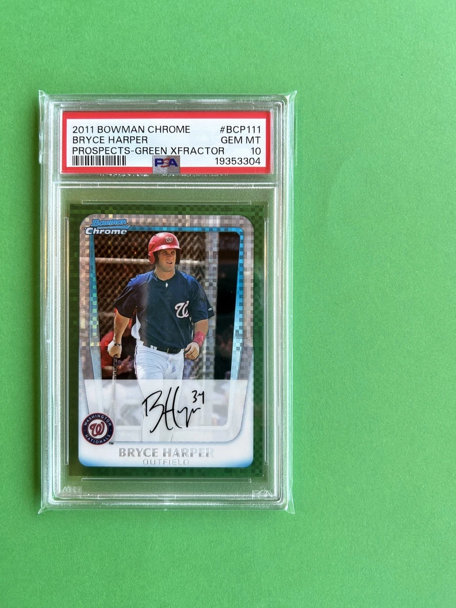 Bowman Bryce Harper Baseball Sports Trading Cards & Accessories