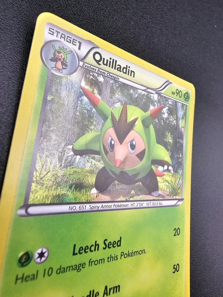 Quilladin 4/39 Kalos Starter Set Holo - LP+ - Image 3 of 4