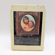 Waylon Jennings Willie Nelson Waylon Willie 8 Track RCA AAS1-2686