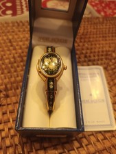 Andre Mouche Vintage Damen-Armbanduhr Spangenuhr Quartz Neupreis 386 ,95 €