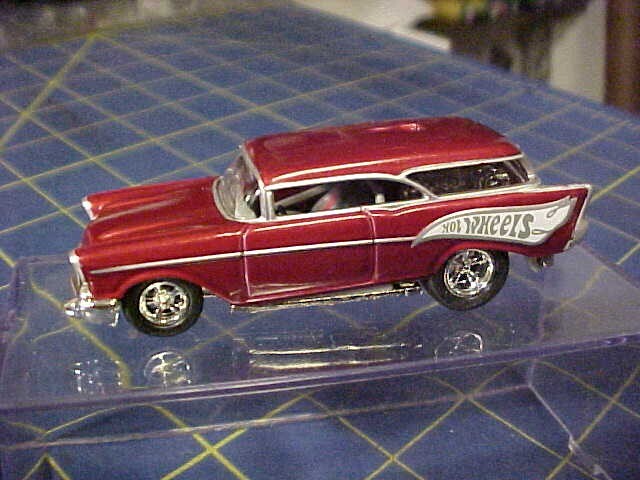 LOOSE HOT WHEELS '57 CHEVROLET NOMAD PRO STREET! REAL RIDERS