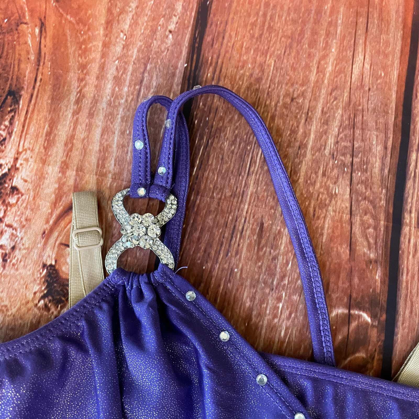 GIRLS REVOLUTION DANCEWEAR PURPLE DANCE COSTUME D… - image 3