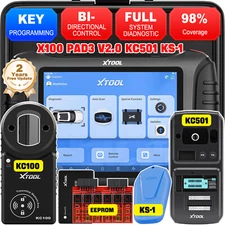 XTOOL X100PAD3 KC501 KS-1 Car IMMO Key Programmer & Auto Diagnostic OBD2 Scanner