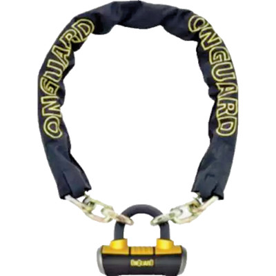 Ongard MASTIFF 10mm Motorcycle Chain/Lock 3.57 FT # 5019