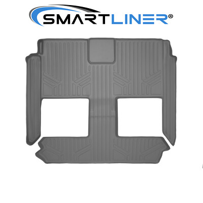 SMARTLINER Floor Mat 2nd 3rd Row Gray 2008-2020 Town And Country Grand Caravan