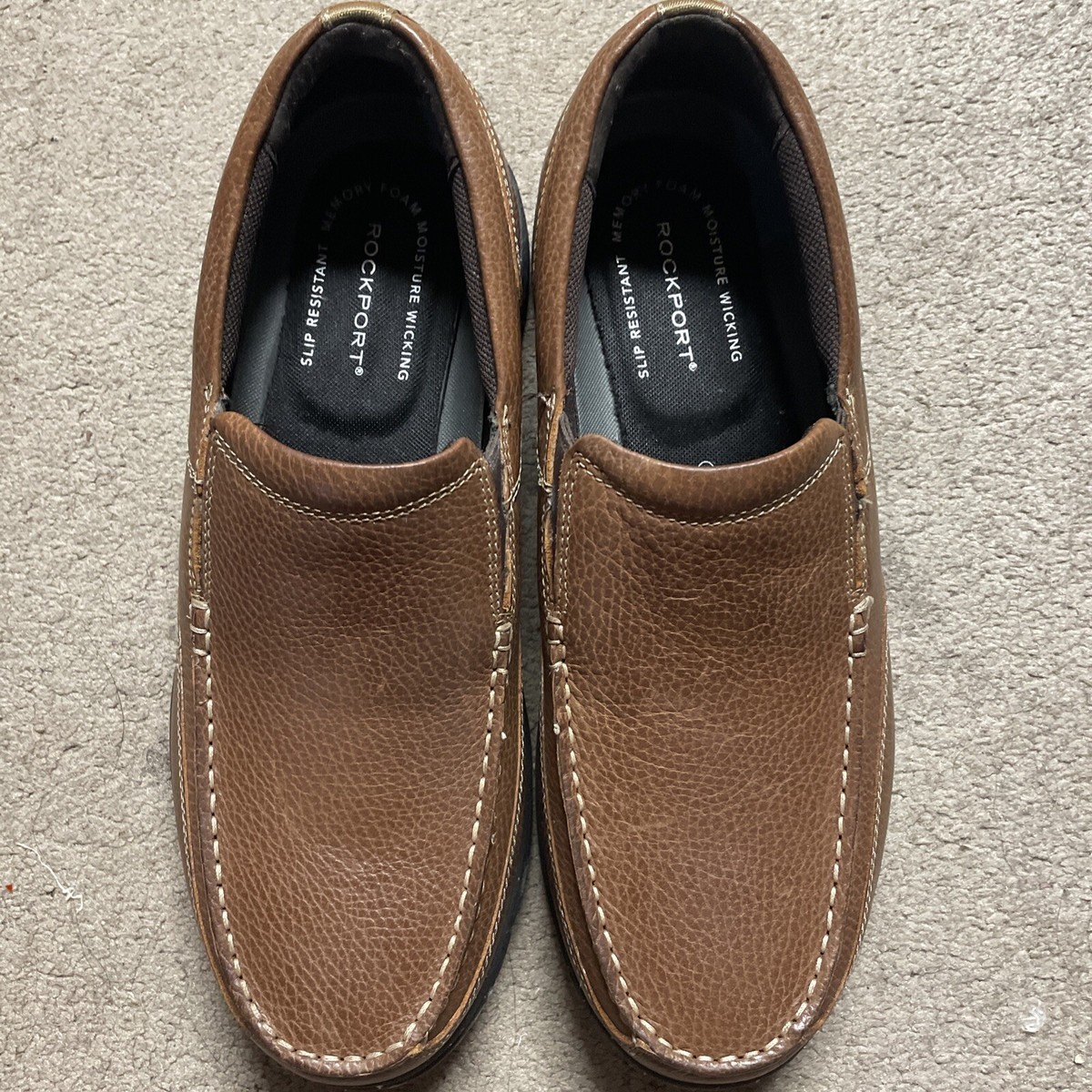 ROCKPORT EUREKA PLUS SLIPON Shoes Bridle Size 10 M Excellent  display picture 3