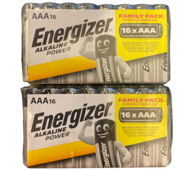 32x Energizer Alkaline Power AAA Micro LR3 1,5V Batterien (2x16er Pack)