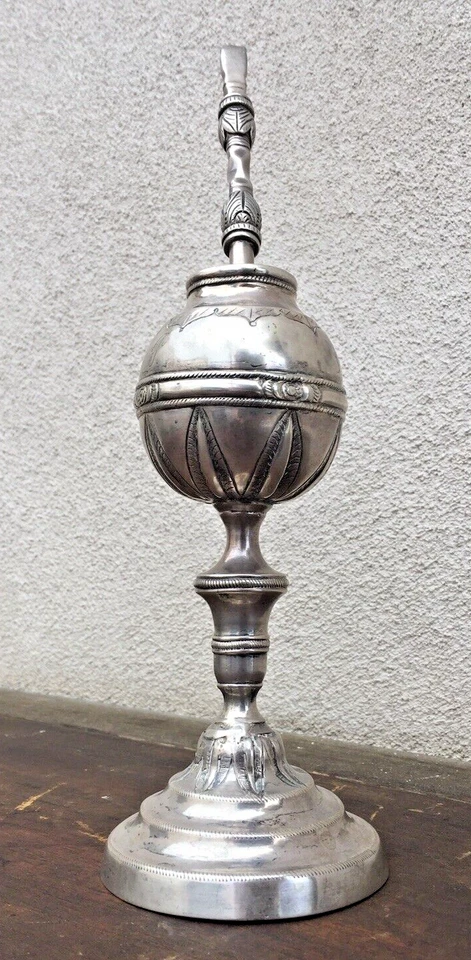 18 в. Испанский колониальный, так. American Hallmarked Silver Mate Cup & Bombilla - Изображение 2 из 4