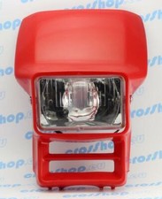 Masque De Phare Honda XL 600 XR 250 XR 600 Cemoto Phare Couleur Rouge