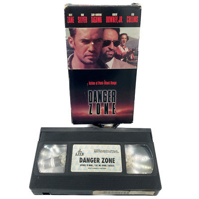 Danger Zone (1996), VHS Movie, Live Entertainment (1997), R.D. Jr. comeback!