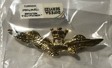 DISTINTIVO PILOTA AERONAUTICA MILITARE  AQUILA TURRITA  