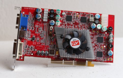 ATI Radeon 9800 Pro - 128 MB DDR Grafikkarte - AGP - UNBENUTZT - 第 1/3 張圖片