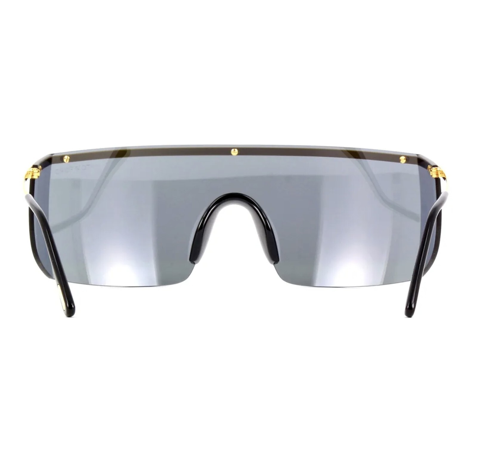 TOM FORD PAVLOS-02 FT0980 30C Sunglasses Gold Frame Silver Mirrored Lenses image 4