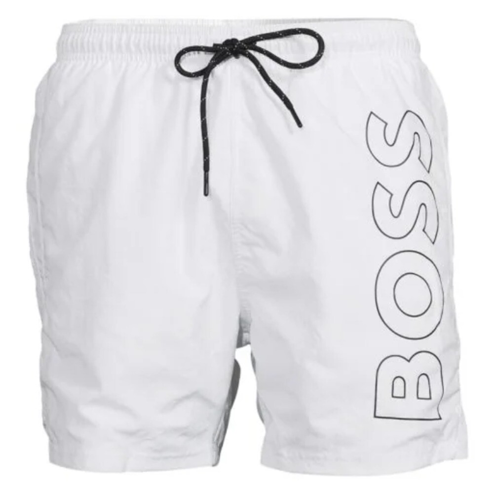 Hugo Boss Men's Swim Shorts Casual Fully Lined Embroidered Boss Hugo Boss Men's Swim Shorts Casual Fully Lined Embroidered Boss