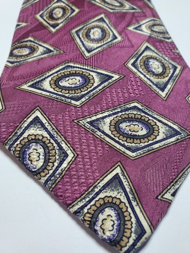 Vintage Talbott Studio For Jacobsons Mens 100% Silk Neck Tie Multicolor 60" X 4" - Picture 2 of 6