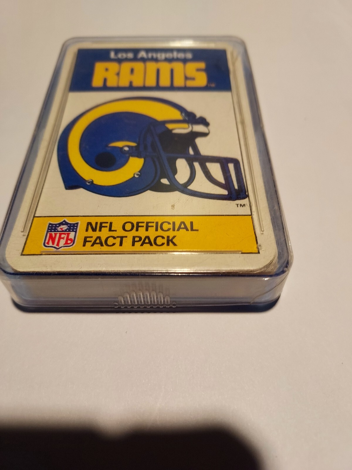 1987 los Angeles rams fact pack 33 cards printed in UK eric dickerson ...