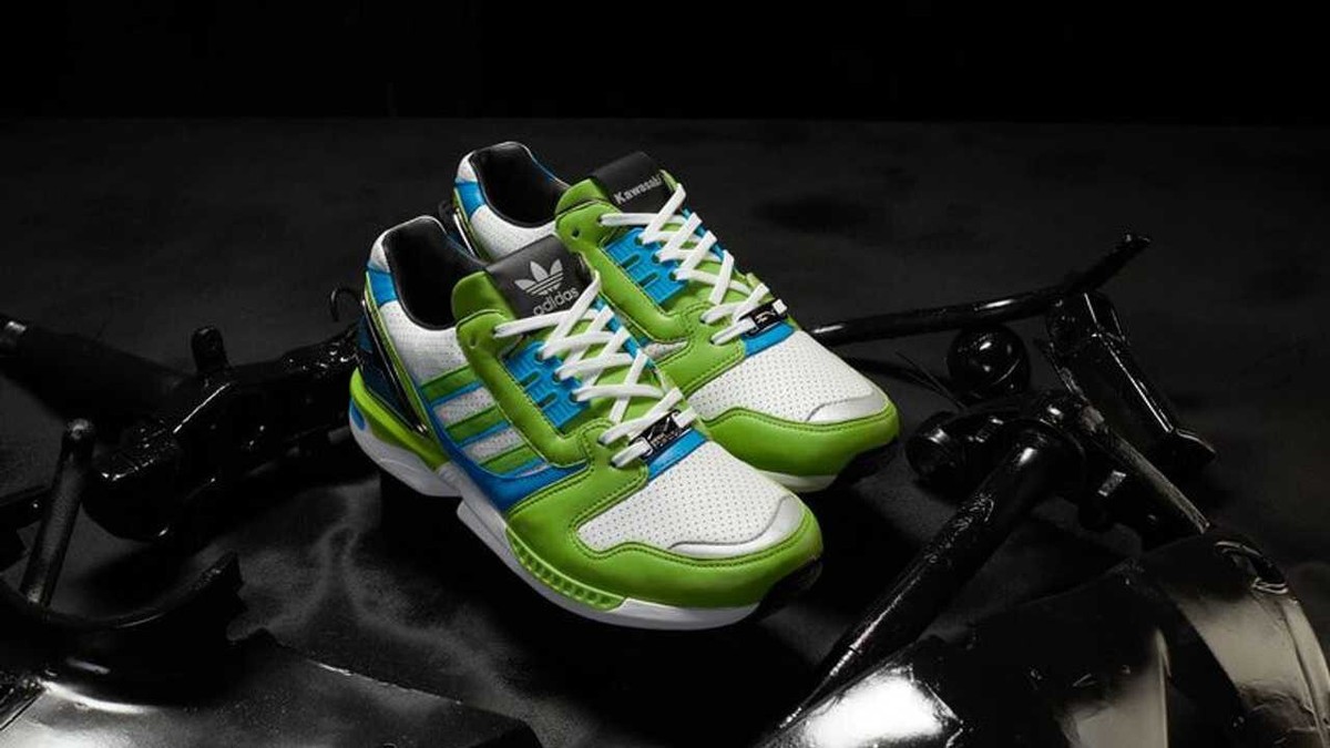 Green Kawasaki Ninja Shoes Adidas Gw3358 Adidas ZX 8000 Kawasaki