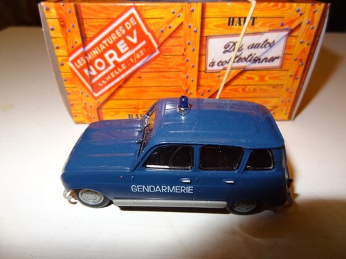 Miniature Norev Renault 4 PTT – Métal – Avec Boîte – France