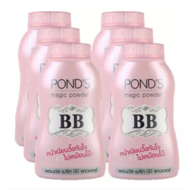 Pond's Magic BB Face Powder Oil Control UV Translucent Radiant 45 g x 6