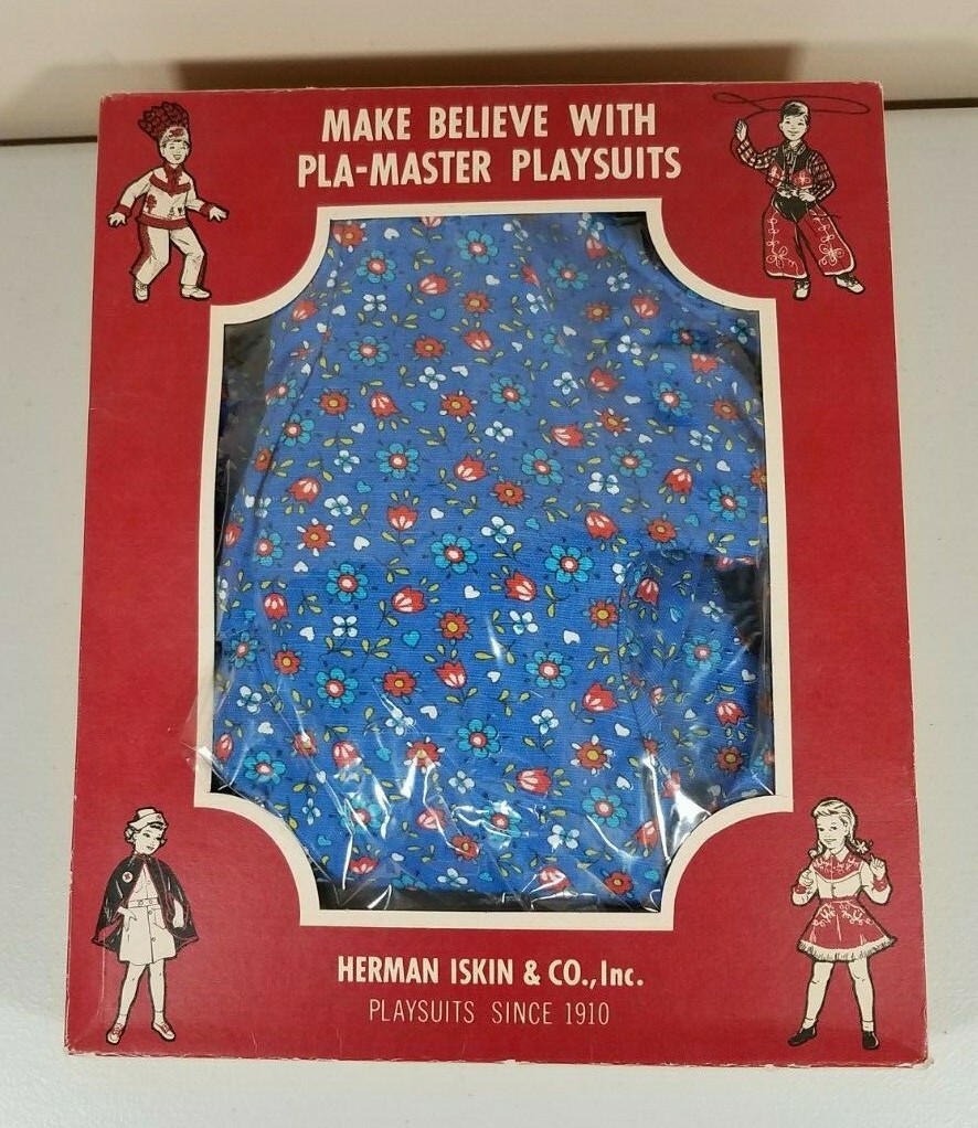 Make Believe With Pla-Master Playsuits Raggedy Ann Size 4 Ki