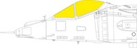 MW22 Eduard EX765 AV-8A 1/48 Mask For Kinetic