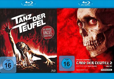 Tanz der Teufel 1+2 - Das Original uncut # 3-BLU-RAY-SET-NEU