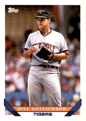 S8R7: 1993 TOPPS BASEBALL CARD #'S 251-500 - Picture 122 of 411