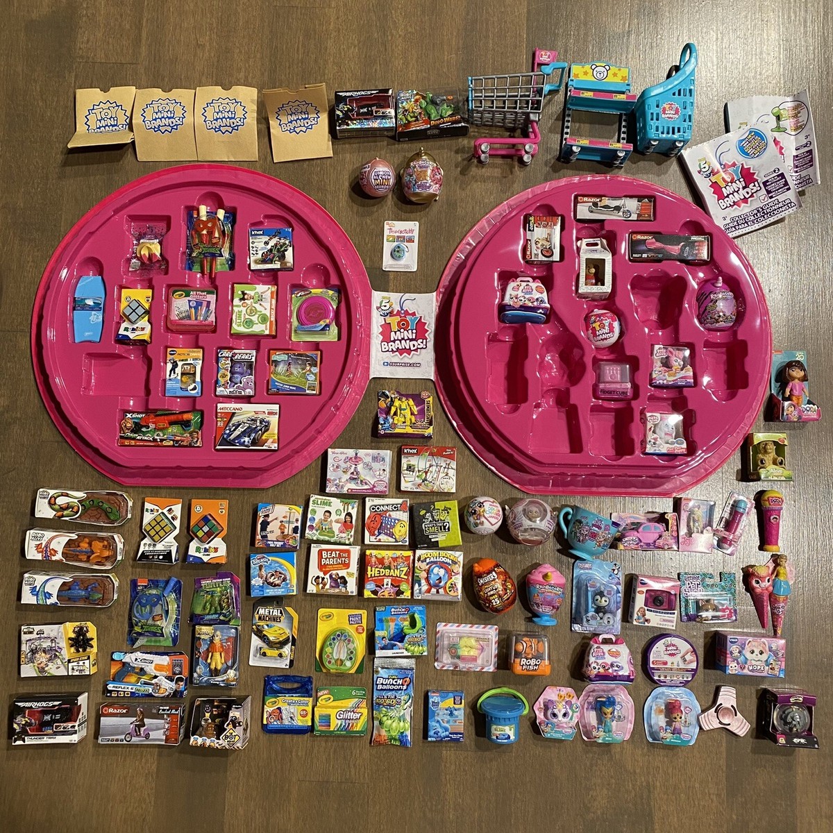 Zuru TOY Mini Brands Series 2 Lot 90 NO DUPLICATES Plus Case Rare