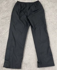 FootJoy Dryjoys Golf Pants Mens Large / 31" Black Golf Rain Water Gear Ankle Zip