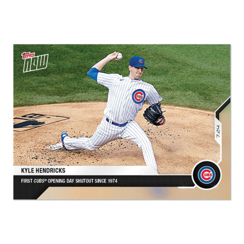 2020 Topps Now 9 Kyle Hendricks
