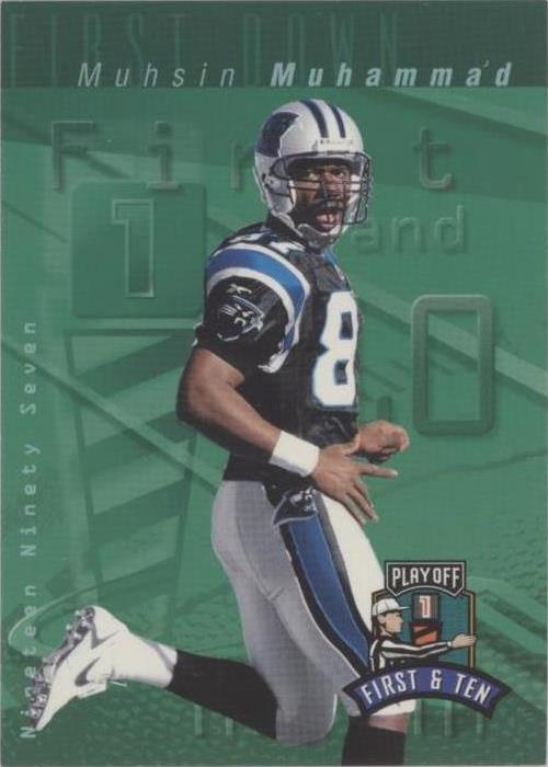 1997 Playoff First & Ten Muhsin Muhammad #55 - 1 of 2
