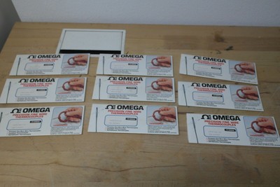 lot of Omega precision Fine Wire thermocouples 45 Stück type T / K / E