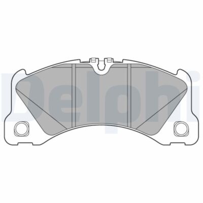 DELPHI LP3612 Bremsbelagsatz, Scheibenbremse für PORSCHE