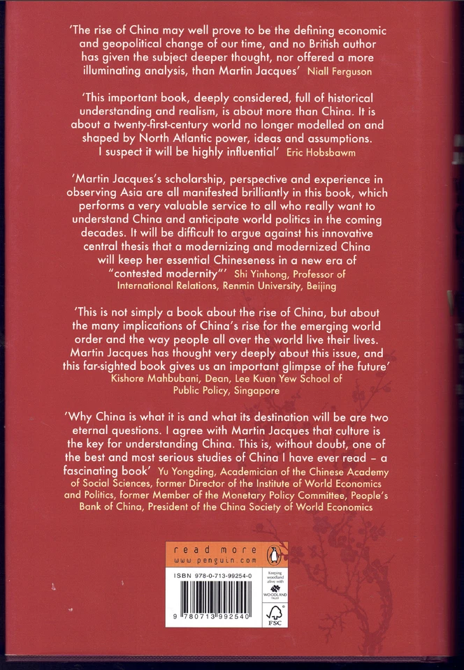 When China Rules The World- The End of the Western World ; by Martin Jacques - Image 2 of 3