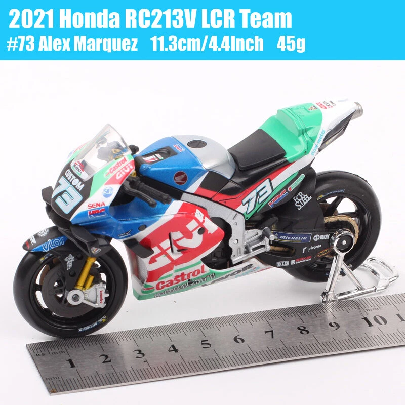 Maisto 1/18 2021 Honda RC213V LCR Team #73 Alex Marquez Motorcycle Model Bike - Image 2 of 4